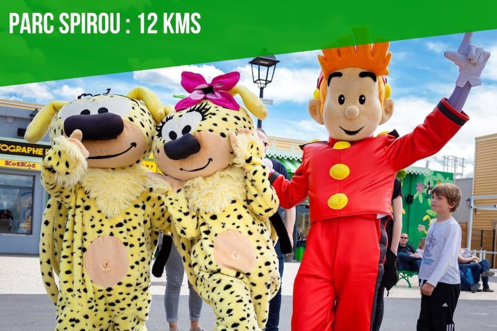 Le Petit Bonheur - Place Parking Privee - Clim - Terrasse - Piscine Partagee - Proche Parc Spirou Saint-Saturnin-lès-Avignon المظهر الخارجي الصورة